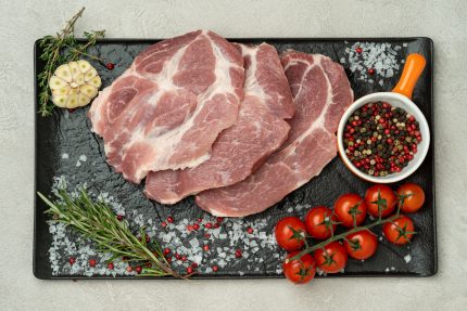 ceafa de porc fara os
