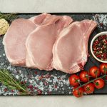 cotlet de porc partial dezosat